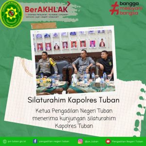 Kunjungan Silaturahim Kapolres Tuban