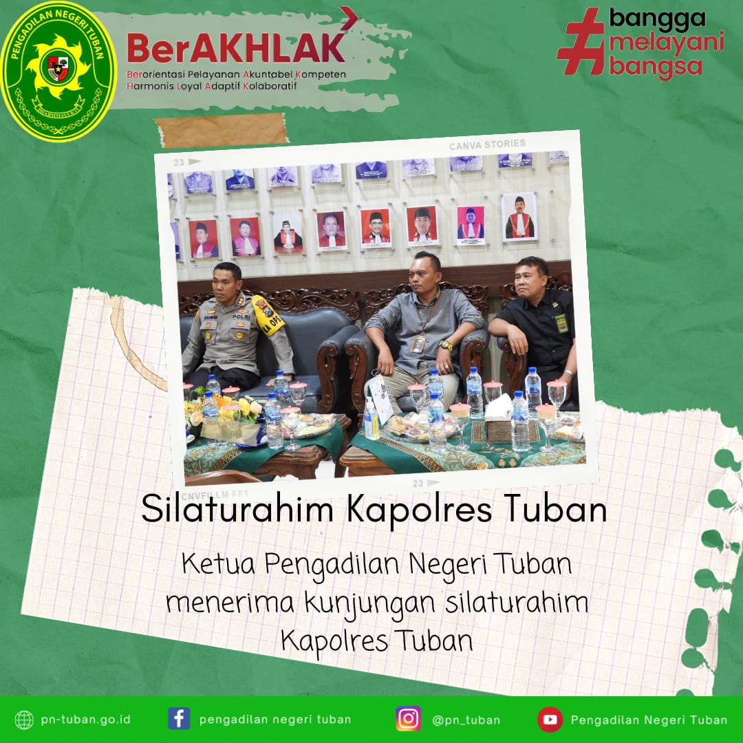 Kunjungan Silaturahim Kapolres Tuban