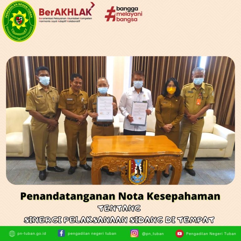 Penandatangan Nota Kesepahaman