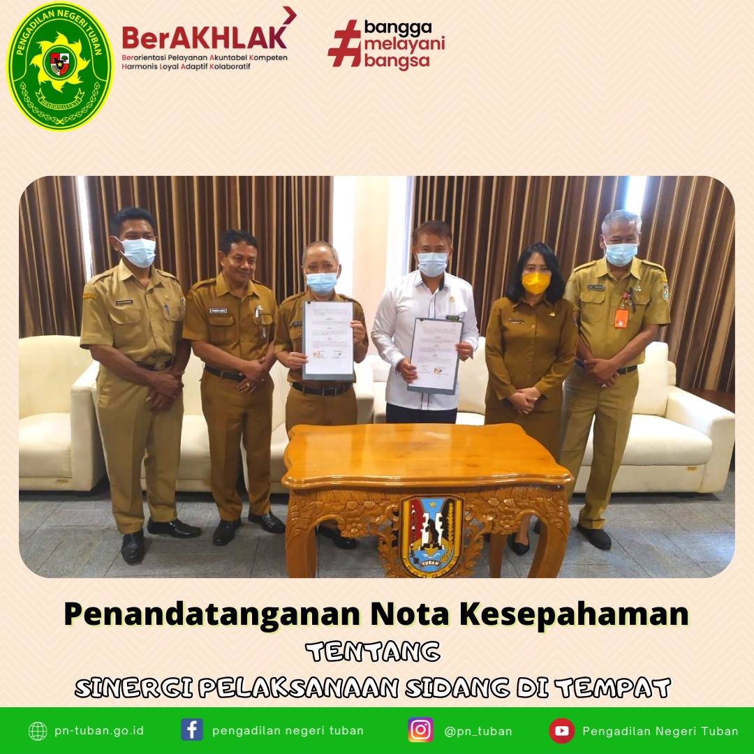 Penandatangan Nota Kesepahaman