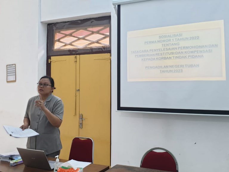 Sosialisasi Persidangan Elektronik / Elitigasi Sesuai Perma 7 Tahun 2022 dan SK KMA 363/SK/KMA/XII/2022