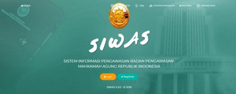 SISTEM INFORMASI PENGAWASAN MAHKAMAH AGUNG