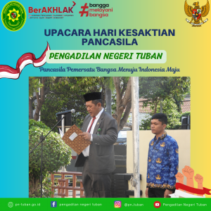 UPACARA HARI KESAKTIAN PANCASILA TAHUN 2023