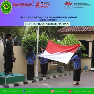 UPACARA PERINGAN HARI PAHLAWAN TAHUN 2023
