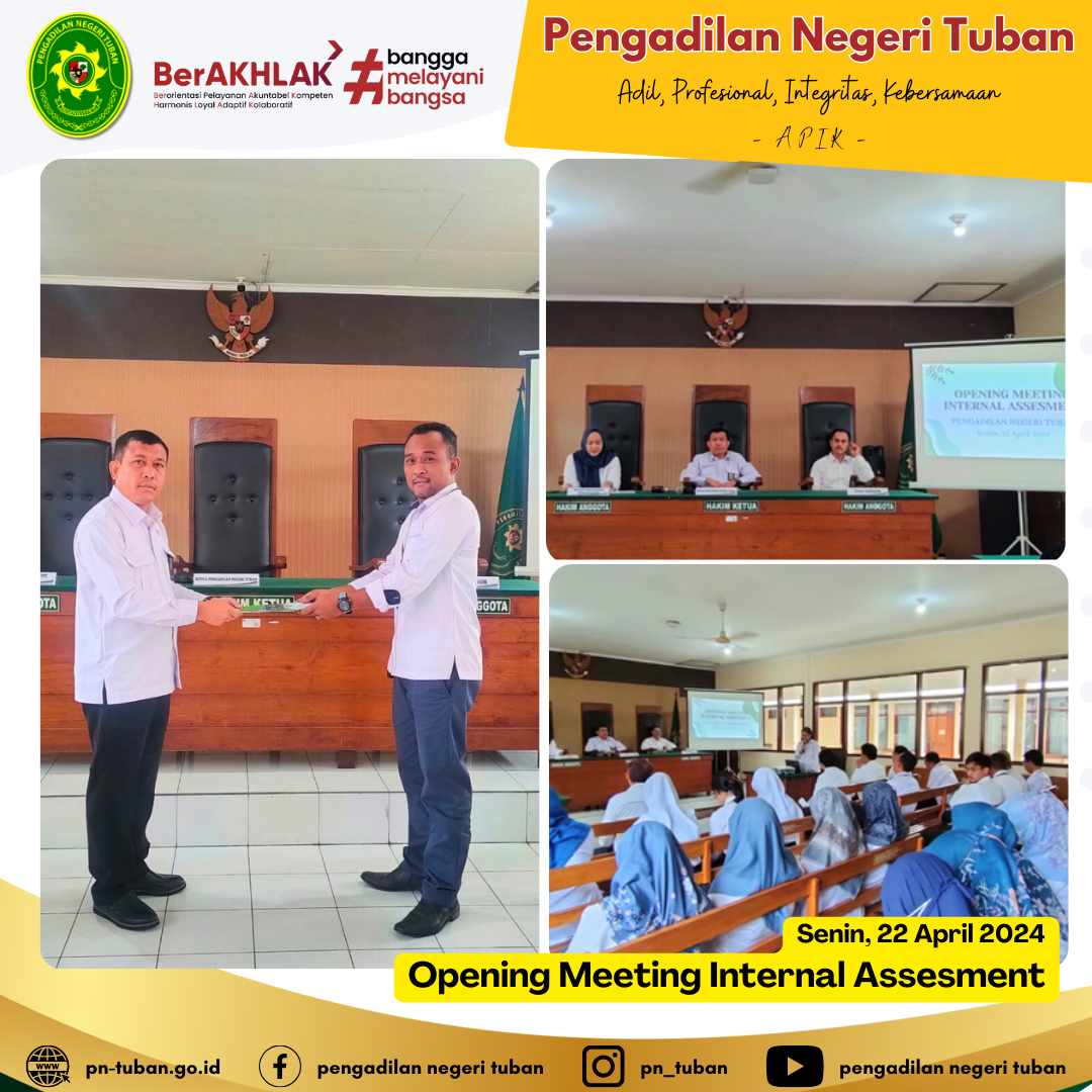 Opening Meeting Internal Assesment