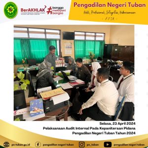 PELAKSANAAN AUDIT INTERNAL