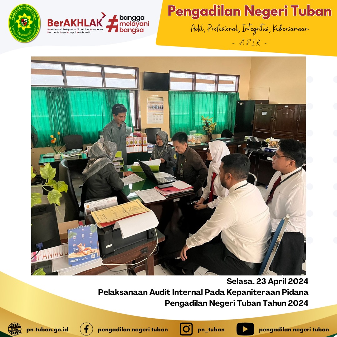 PELAKSANAAN AUDIT INTERNAL