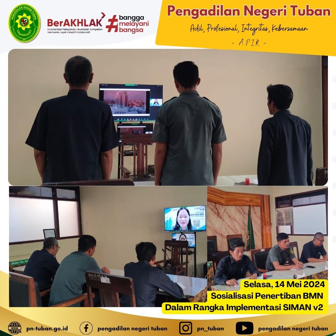 UNDANGAN SOSIALISASI PENERTIBAN BARANG MILIK NEGARA (BMN) SECARA DARING
