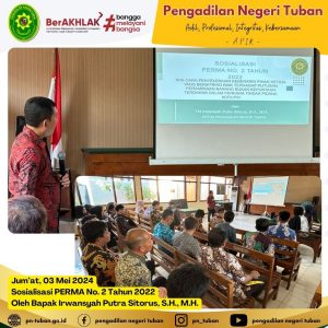 SOSIALISASI PERMA 2 TAHUN 2022