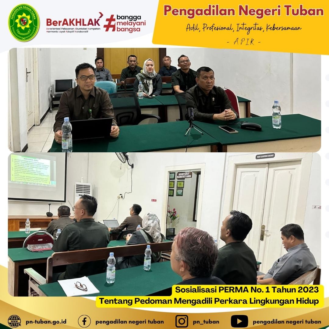 SOSIALISASI PERMA NOMOR 1 TAHUN 2023