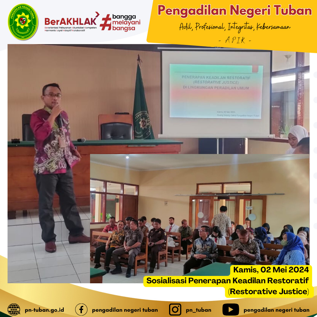 Sosialisasi Restorative Justice