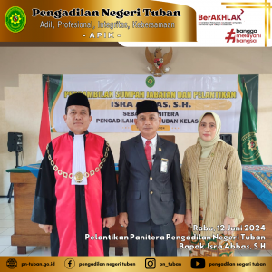 PENGAMBILAN SUMPAH JABATAN PANITERA PN TUBAN