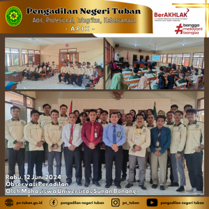 OBSERVASI UNIVERSITAS SUNAN BONANG