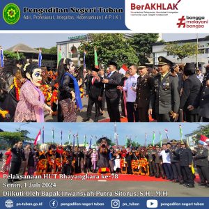 KPN TUBAN MENGHADIRI PERINGATAN HUT BHAYANGKARA KE 78