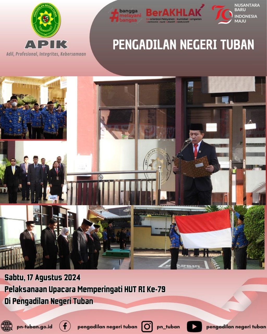 DIRGAHAYU REPUBLIK INDONESIA KE 79