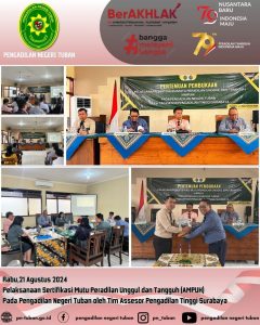 Pelaksanaan Sertifikasi Mutu Peradilan Unggul dan Tangguh (AMPUH)