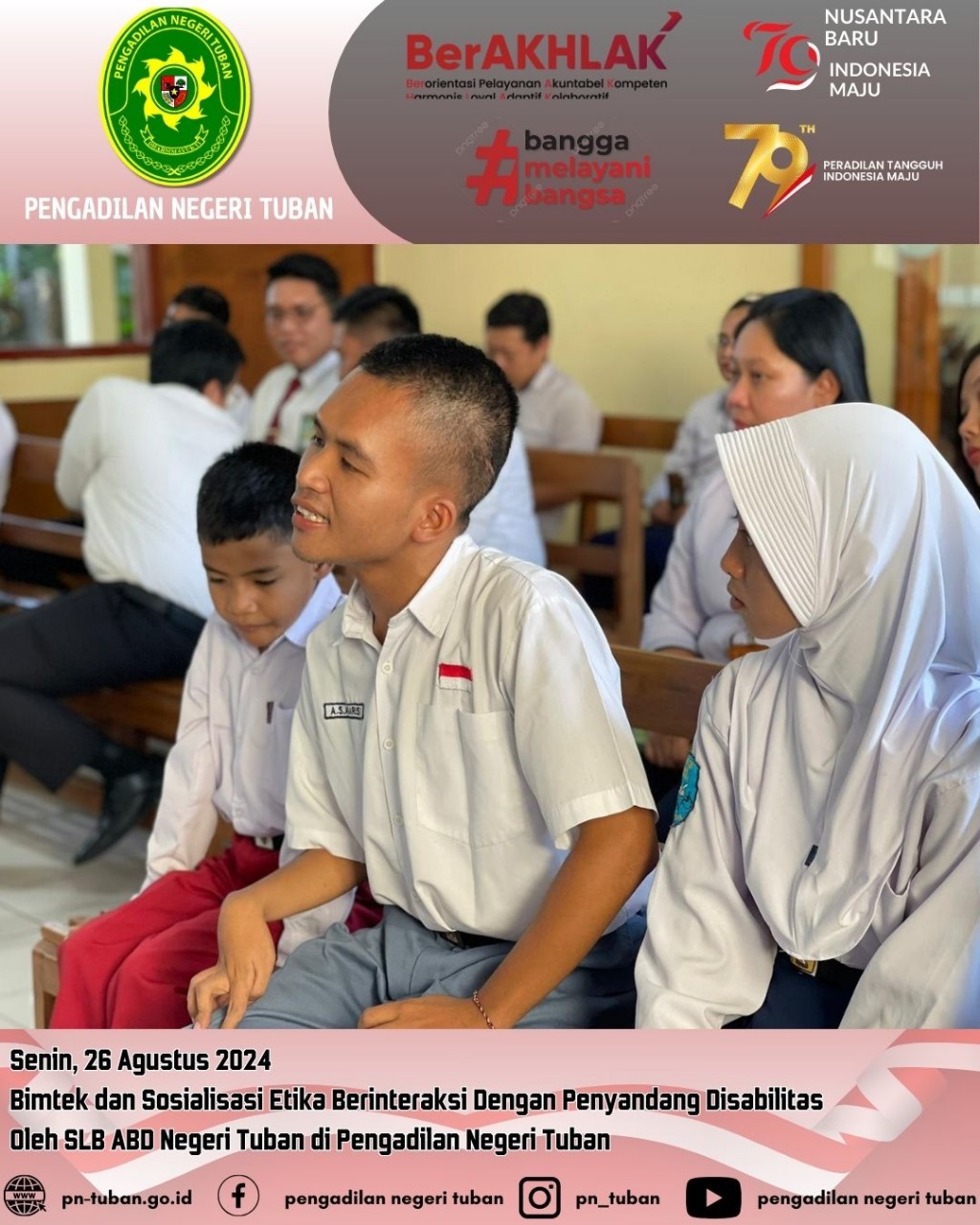 SOSIALISASI BERINTERKASI DENGAN PENYANDANG DISABILITAS