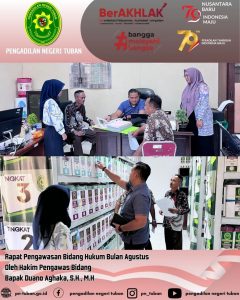 Pengawasan Bidang Kepaniteraan & Kesekretariatan