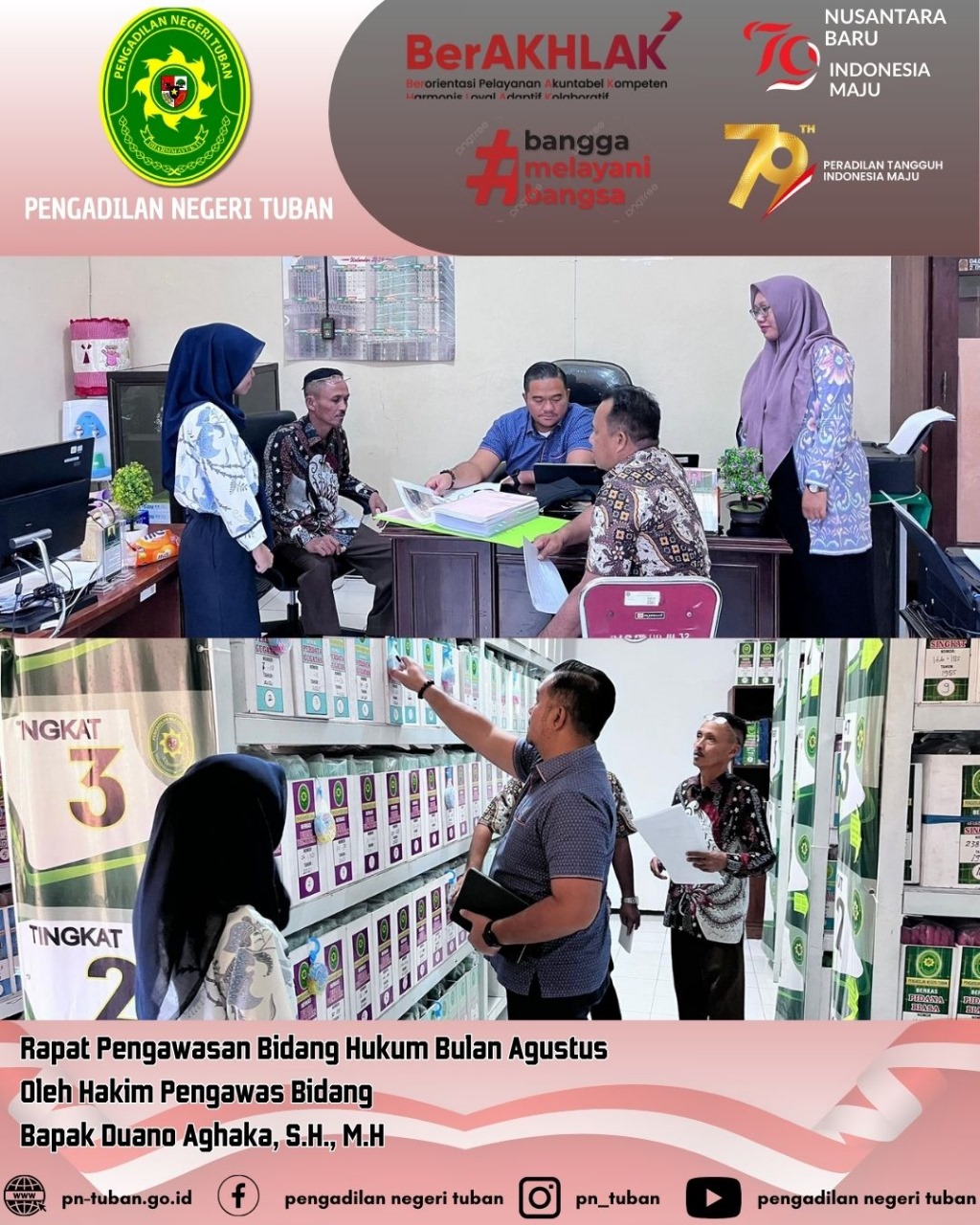 Pengawasan Bidang Kepaniteraan & Kesekretariatan