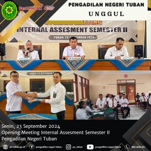 OPENING MEETING AUDIT INTERNAL SEMESTER II