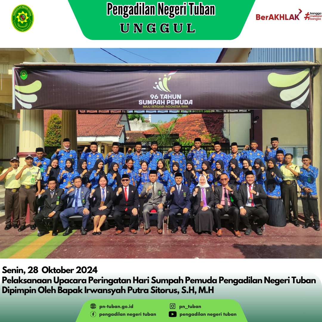 UPACARA PERINGATAN HARI SUMPAH PEMUDA