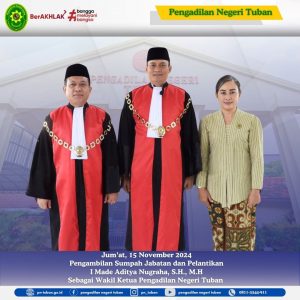 PENGAMBILAN SUMPAH JABATAN & PELANTIKAN WKPN TUBAN