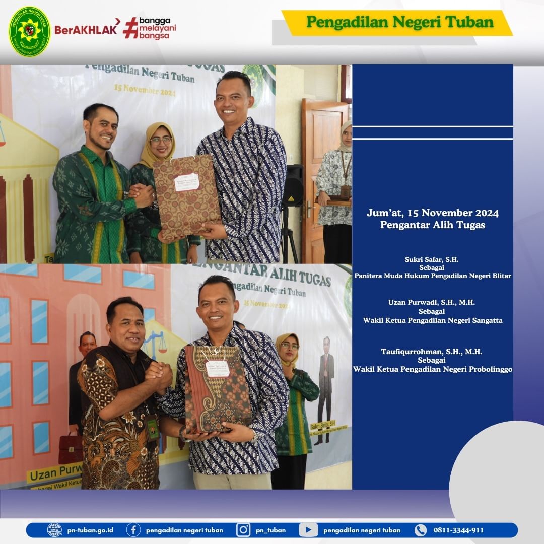 PENGANTAR ALIH TUGAS