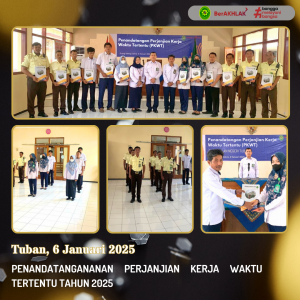 PENANDATANGAN PERJANJIAN KERJA WAKTU TERTENTU