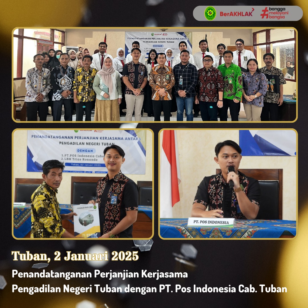 MOU PT. POS DENGAN PN TUBAN