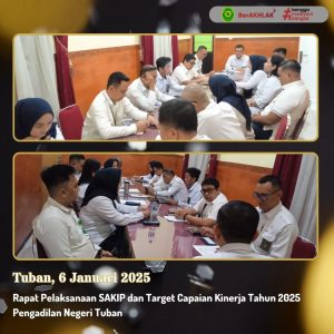 RAPAT PELAKSANAAN SAKIP & TARGET CAPAIAN KINERJA