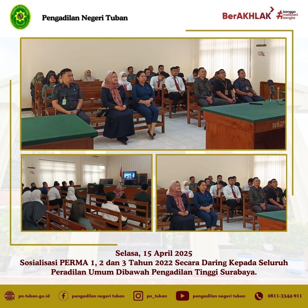 SOSIALISASI PERMA 1,2,DAN 3 TAHUN 2022