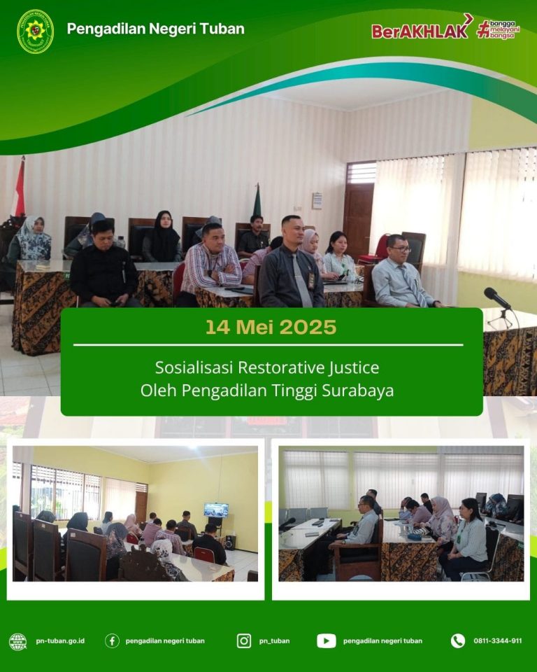 SOSIALISASI RESTORATIVE JUSTICE