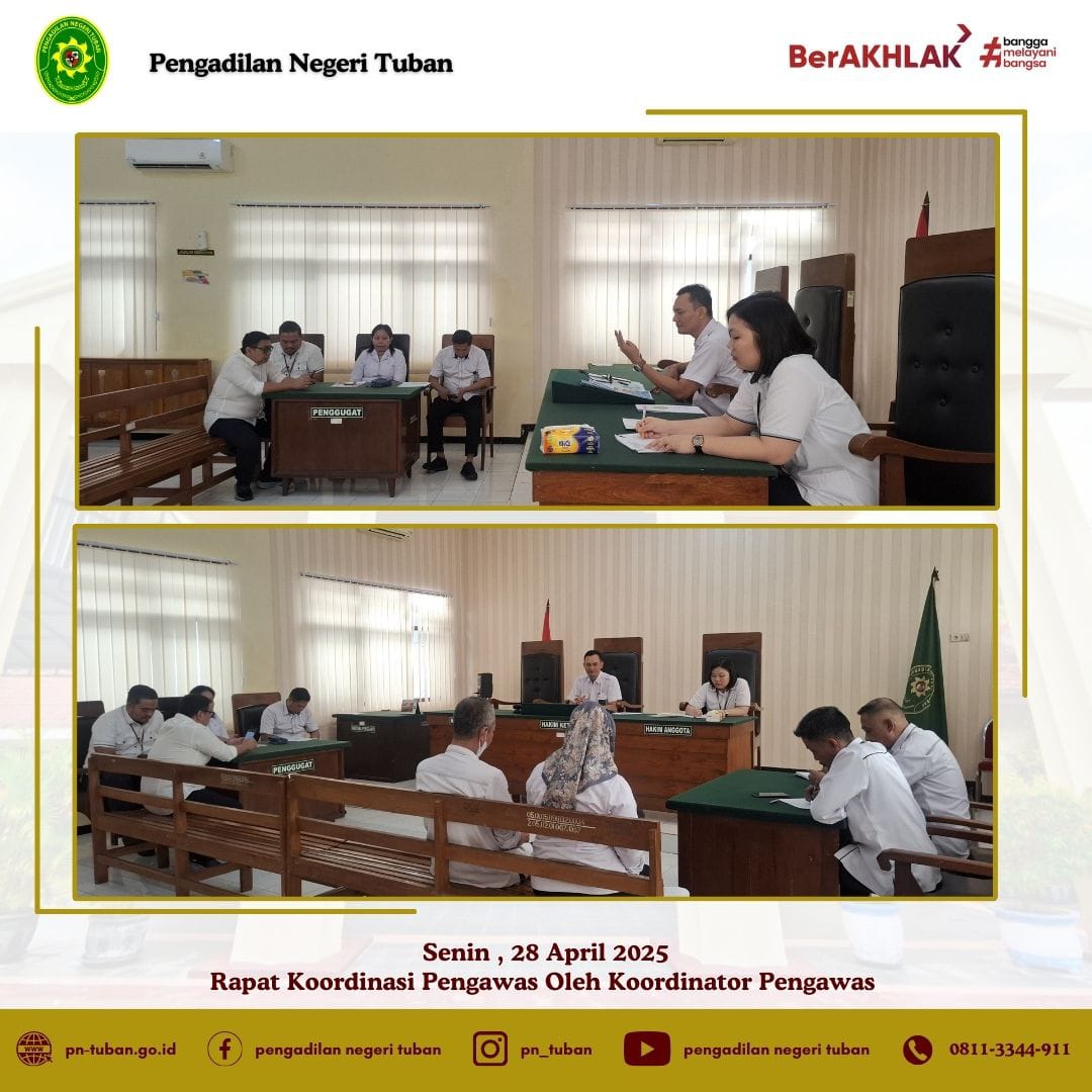 RAPAT KOORDINATOR PENGAWAS