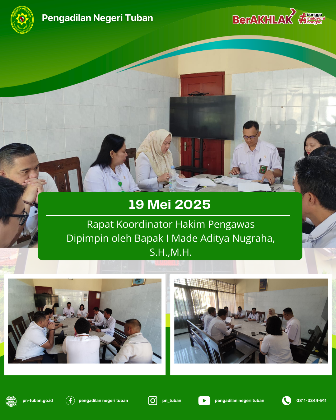 RAPAT KOORDINATOR HAKIM PENGAWAS