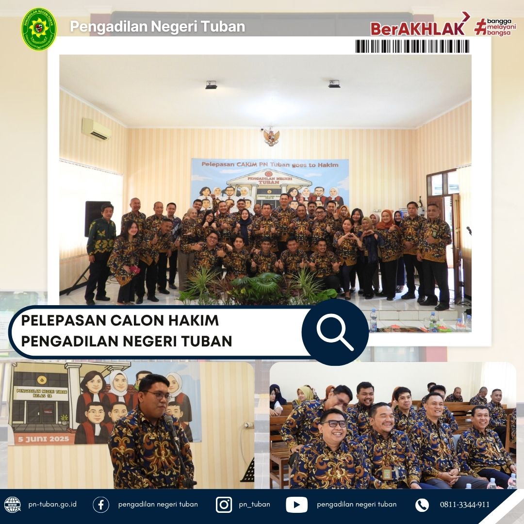 PELEPASAN CAKIM PN TUBAN