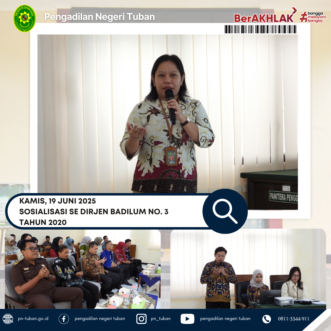 SOSIALISASI PERMA NO 1 TAHUN 2022