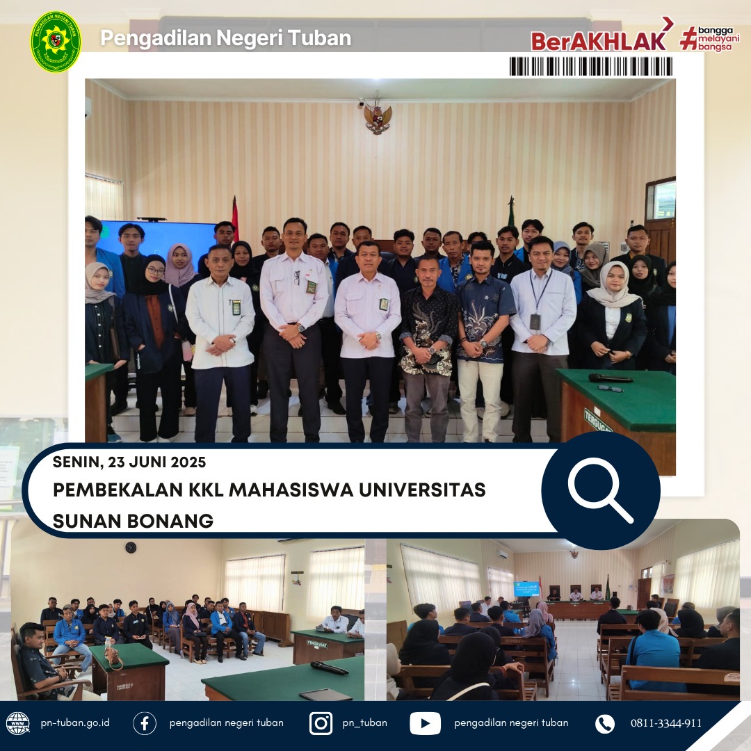 PEMBEKALAN KKL MAHASISWA UNANG