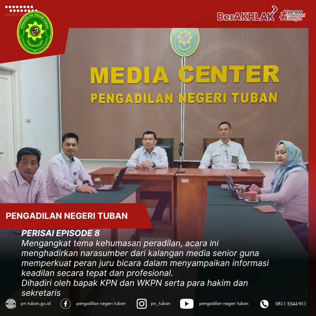 Pertemuan Rutin dan Sarasehan Interaktig (Perisai) Episode 8