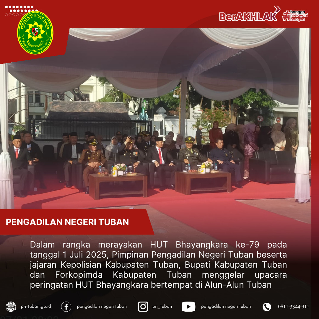 PERINGATAN HUT BHAYANGKARA KE 79