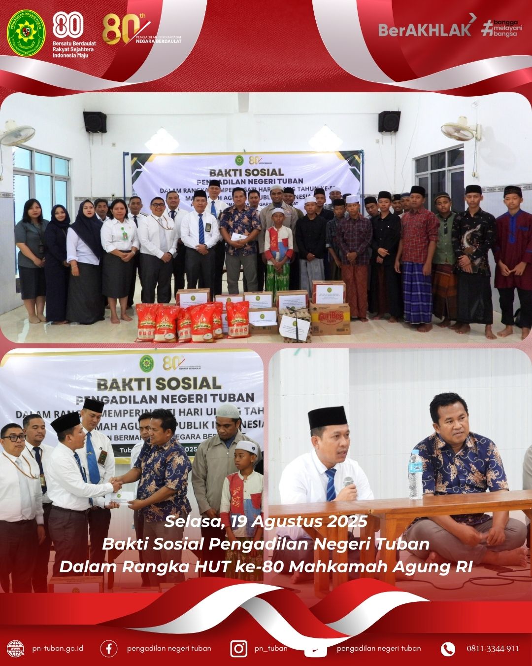 Bakti Sosial Pengadilan Negeri Tuban
