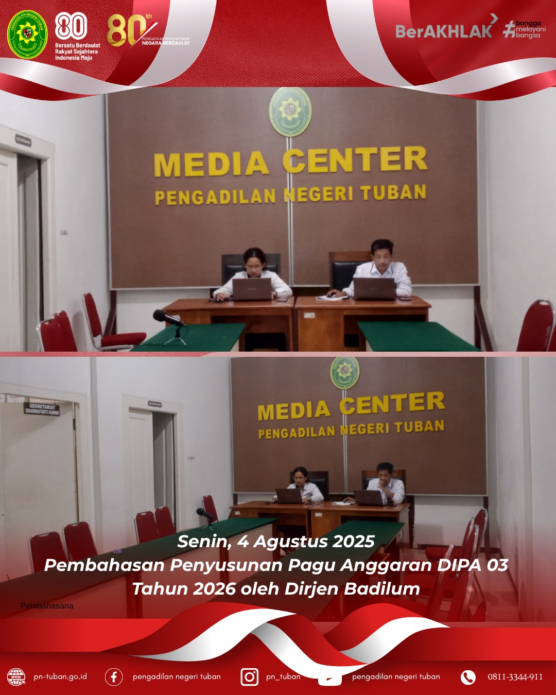 Rapat Pembahasan Penyusunan Pagu Anggaran DIPA 03