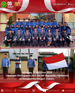 Upacara peringatan HUT ke-80 Republik Indonesia