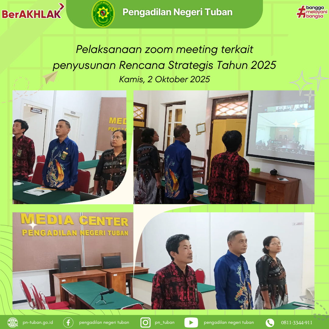 Penyusunan RENSTRA Mahkamah Agung 2025-2029