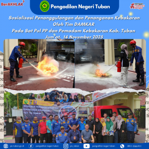 Sosialisasi Penanggulangan dan Penanganan Kebakaran
