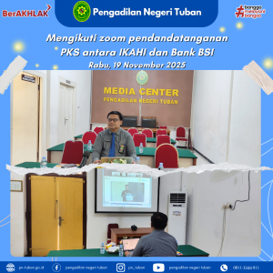 Penandatanganan Perjanjian Kerjasama Antara IKAHI dan BSI