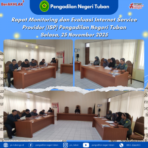 Rapat Monev Kinerja Internet Service Provider