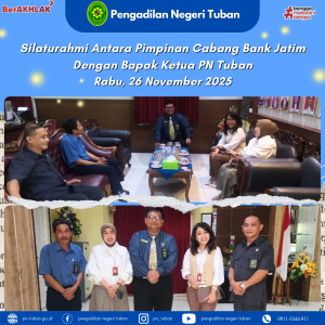 Silaturahmi Pimpinan Cabang Bank Jatim