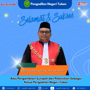 PENGAMBILAN SUMPAH & PELANTIKAN KPN TUBAN