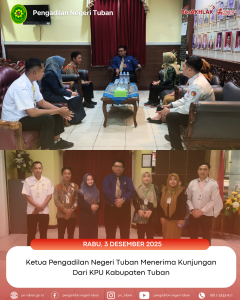 Kunjungan Dari KPU Kabupaten Tuban