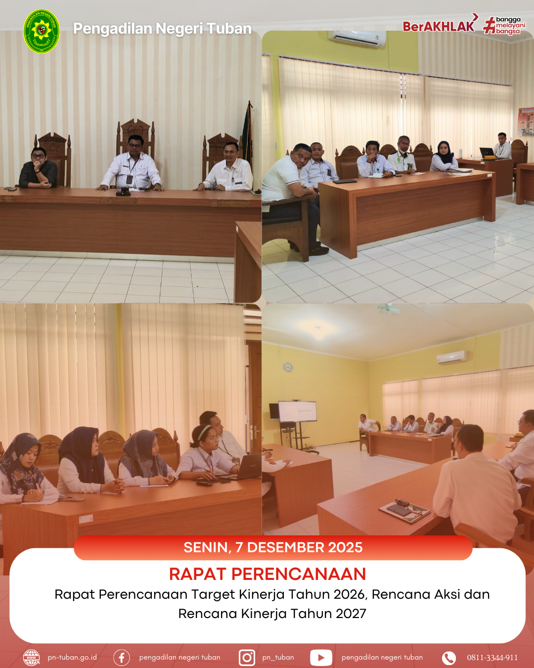 Rapat Perencanaan Target Kinerja 2026 & Rencana Aksi – Kinerja 2027